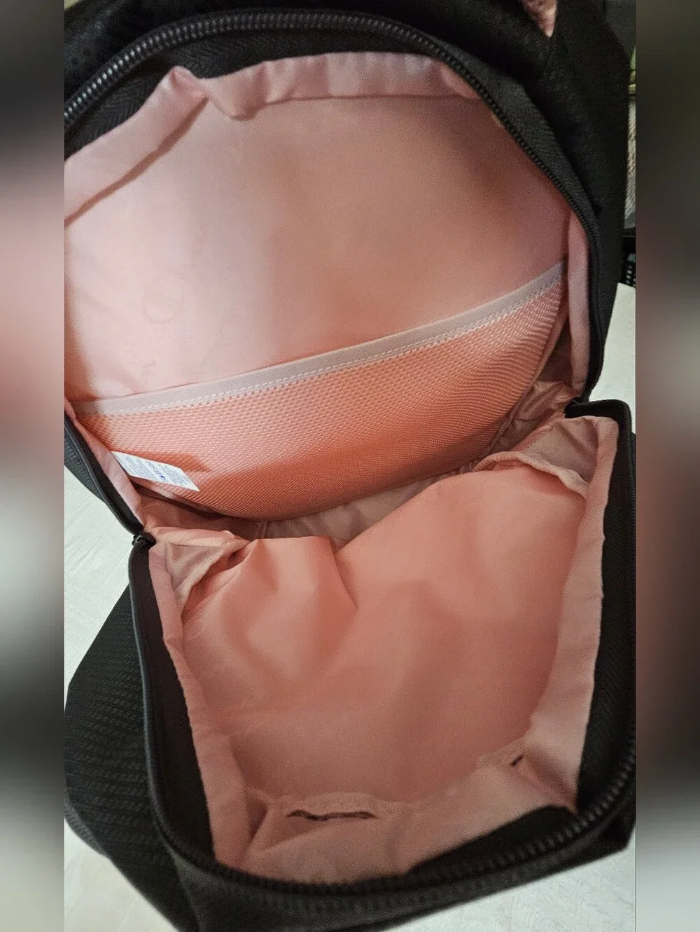 Champion Black Pink Student Work Backpack Bookbag 17 inch Laptop Bag NEW NWT